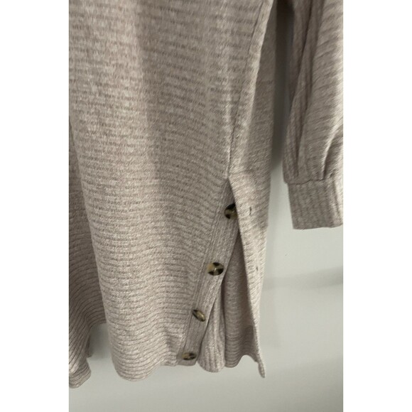 Anthropologie Saturday Sunday duster ribbed Button long Cardigan Size XS - Picture 4 of 7